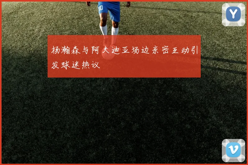 杨瀚森与阿夫迪亚场边亲密互动引发球迷热议